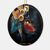 Geburt Christi - griechische orthodoxe Keramik Ornament (Links)