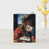 Geburt Christi Karte (Gelbe Blume)