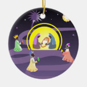 Geburt Christi Keramikornament (Vorne)