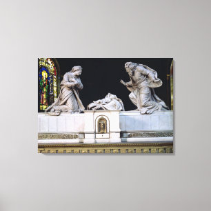 Geburt Christi (Marmor) Leinwanddruck