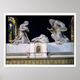 Geburt Christi (Marmor) Poster