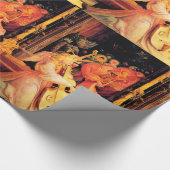 GEBURT CHRISTI, MUSIK, DIE ENGEL - MAGIE VON GESCHENKPAPIER (Ecke)