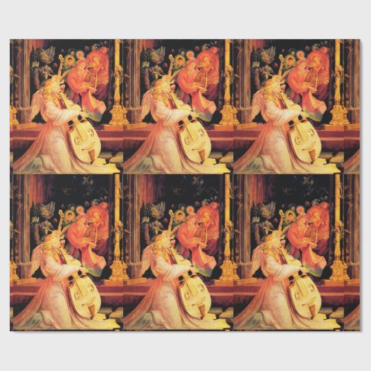 GEBURT CHRISTI, MUSIK, DIE ENGEL - MAGIE VON GESCHENKPAPIER (Flach)