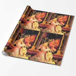 GEBURT CHRISTI, MUSIK, DIE ENGEL - MAGIE VON GESCHENKPAPIER