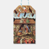 Geburt Christi, Mystische Geburt von Botticelli Geschenkanhänger (Vorderseite)