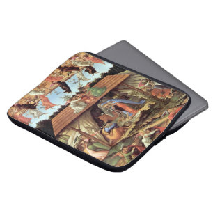 Geburt Christi, Mystische Geburt von Botticelli Laptopschutzhülle