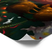 Geburt Christi Poster (Ecke)