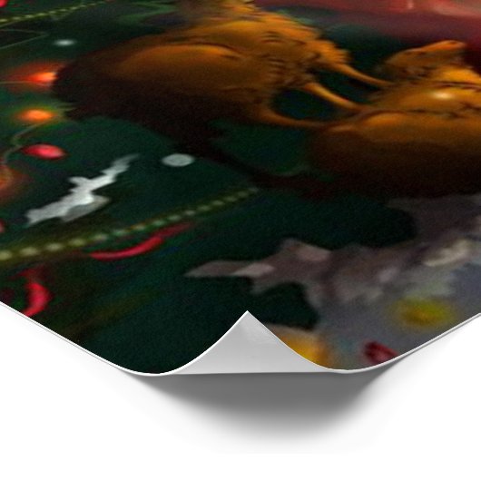 Geburt Christi Poster (Ecke)