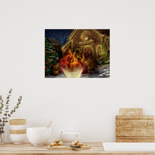 Geburt Christi Poster (Küche)