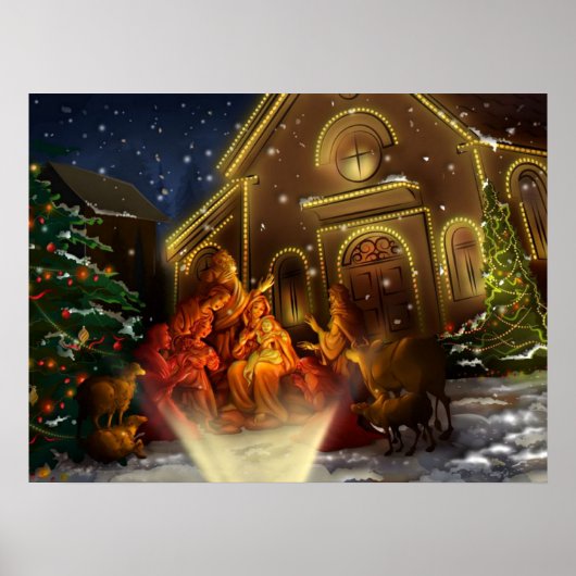 Geburt Christi Poster (Vorne)