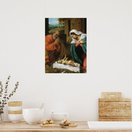 Geburt Christi Poster (Küche)