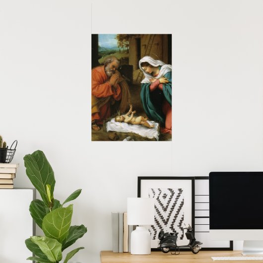 Geburt Christi Poster (Heimbüro)