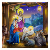 Geburt Christi Poster (Vorderseite)