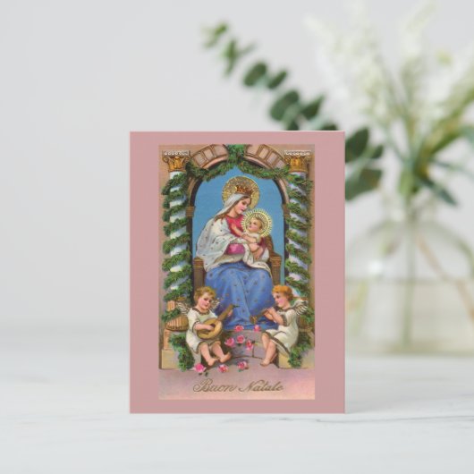 Geburt Christi Postkarte (Stehend Vorderseite)