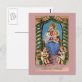 Geburt Christi Postkarte (Vorne/Hinten)