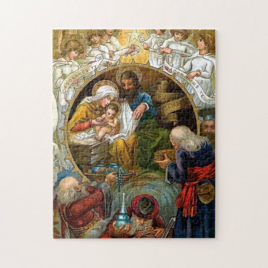 Geburt Christi Puzzle (Vertikal)