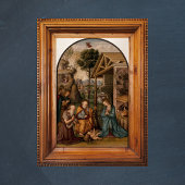 Geburt Christi Religiöse Christliche Weihnachten Poster