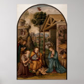 Geburt Christi Religiöse Christliche Weihnachten Poster (Vorne)