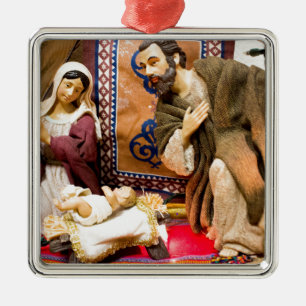 Geburt Christi Silbernes Ornament