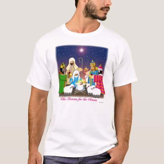 GEBURT CHRISTI T-Shirt (Vorderseite)