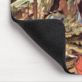 Geburt Christi von Botticelli, Weihnachtskrippe Mousepad (Ecke)
