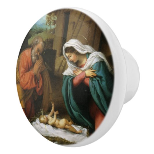 Geburt Christi von Christus Keramikknauf (Rechts)