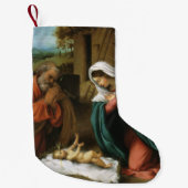 Geburt Christi von Christus Kleiner Weihnachtsstrumpf (Vorderseite)