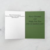 Geburt Christi von Duerer Feiertagskarte (Innenseite)