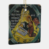 Geburt Christis-Ikonen-Verzierung Keramikornament (Rechts)