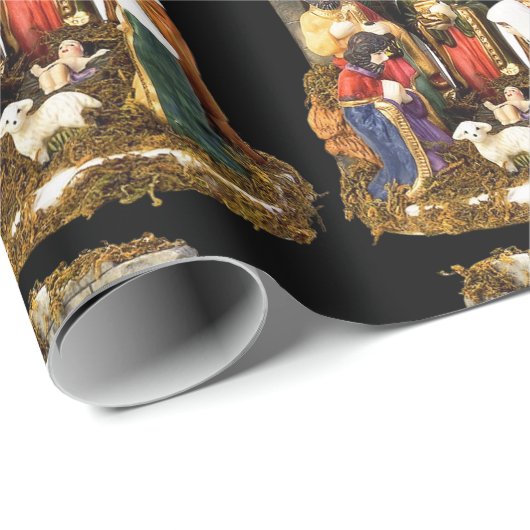 "Geburt Christis-" MattPackpapier, 30" x 6' Geschenkpapier (Rolleneckpunkt)