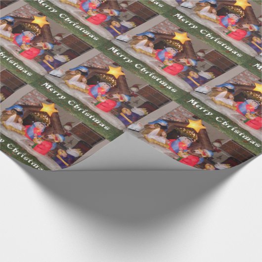 Geburt Christis-Packpapier Geschenkpapier (Ecke)