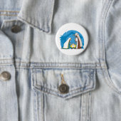 Geburt Christis-Szene Button (Beispiel)