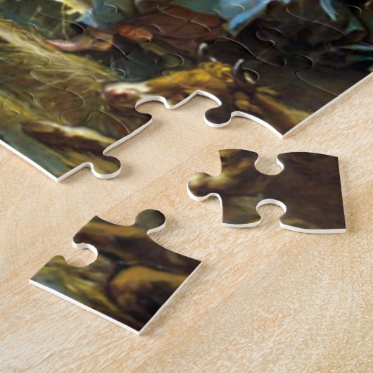 Geburt Christis-Szene für Weihnachten - Pierre Puzzle (Seite)