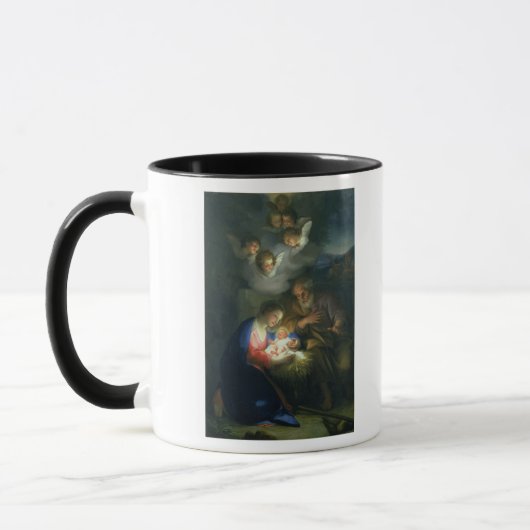 Geburt Christis-Szene Tasse (Links)