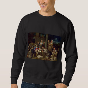 Geburt Christis-Szenen-Geschenke für Weihnachten Sweatshirt