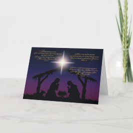 Geburt Christis-Szenen-Weihnachtskarte Feiertagskarte