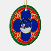 Geburt Christis- u. Don Quichote Fantasie - durch Keramikornament (Rechts)