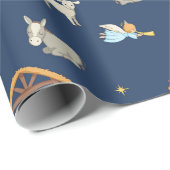 Geburt Christis-Weihnachtsgeschenk-Packpapier Geschenkpapier (Rolleneckpunkt)