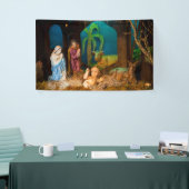 Geburt Christisszene Banner (Messeveranstaltung)