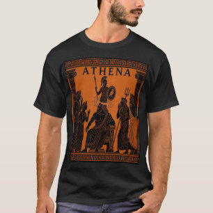 Geburt der Athena Griechische Mythologie Kunst T-Shirt