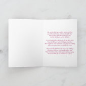 Geburt der Enkelin Faltkarte Karte (Innenseite)