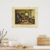 Geburt der Flagge unserer Nation durch Thomas & Wy Poster (Küche)