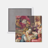Geburt der Jungfrau, 1640 (Öl auf Leinwand) Magnet (Vorderseite/Rückseite)