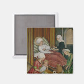 Geburt der Jungfrau, c.1500 Magnet (Vorderseite/Rückseite)