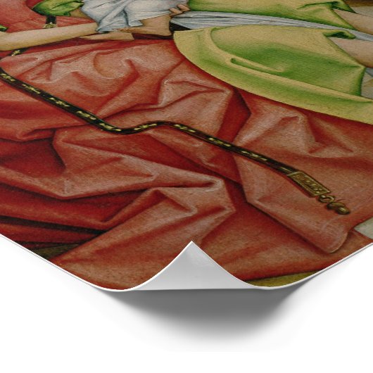 Geburt der Jungfrau, c.1500 Poster (Ecke)