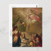 Geburt der Jungfrau von Francesc Pla i Duran Postkarte (Vorne/Hinten)