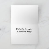 Geburt der Kirsche Karte (Innenseite)