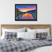 Geburt der Sonne auf dem Fluss Landschaft Leinwand (Insitu (Schlafzimmer))