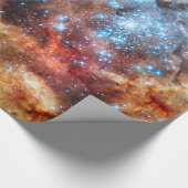 Geburt der Stern-kosmischen Schaffung Geschenkpapier (Ecke)
