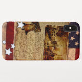 Geburt der USA Case-Mate iPhone Hülle (Rückseite (Horizontal))